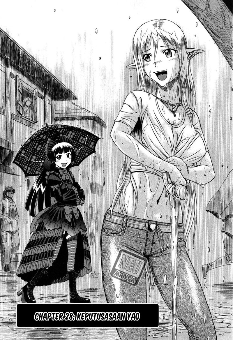 Gate – Jietai Kare no Chi nite, Kaku Tatakeri chapter 28