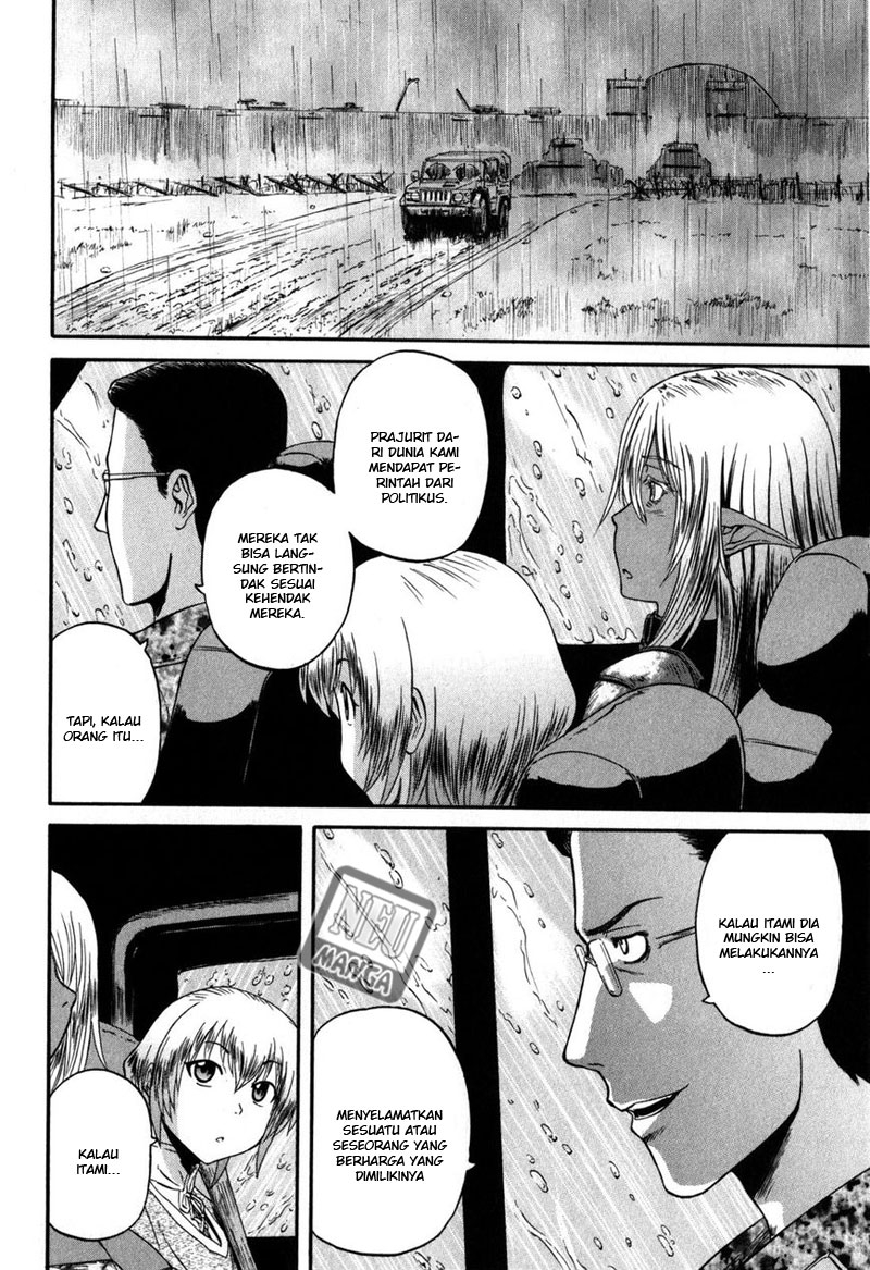 Gate – Jietai Kare no Chi nite, Kaku Tatakeri chapter 28
