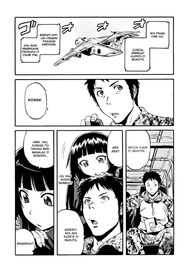 Gate – Jietai Kare no Chi nite, Kaku Tatakeri chapter 51