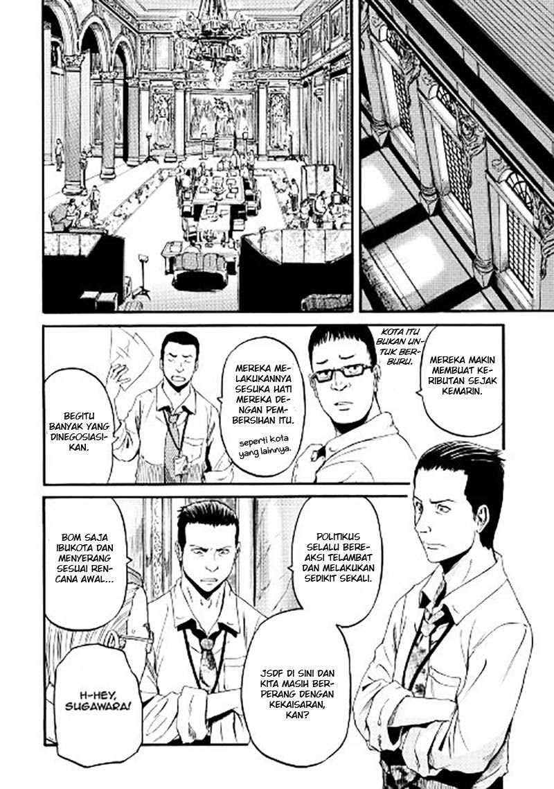 Gate – Jietai Kare no Chi nite, Kaku Tatakeri chapter 63