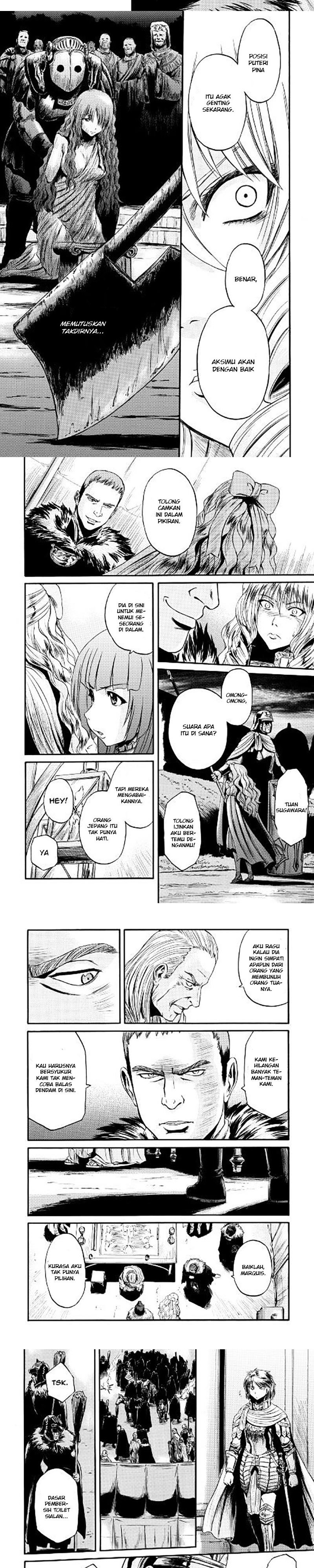 Gate – Jietai Kare no Chi nite, Kaku Tatakeri chapter 64