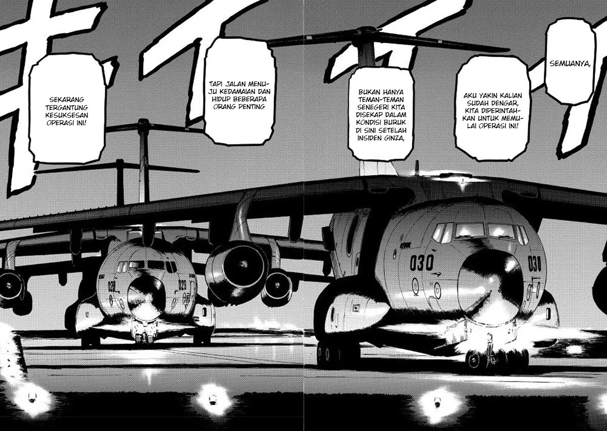 Gate – Jietai Kare no Chi nite, Kaku Tatakeri chapter 75
