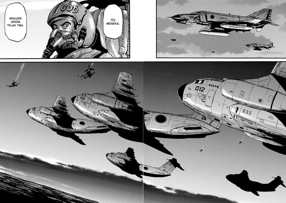 Gate – Jietai Kare no Chi nite, Kaku Tatakeri chapter 75