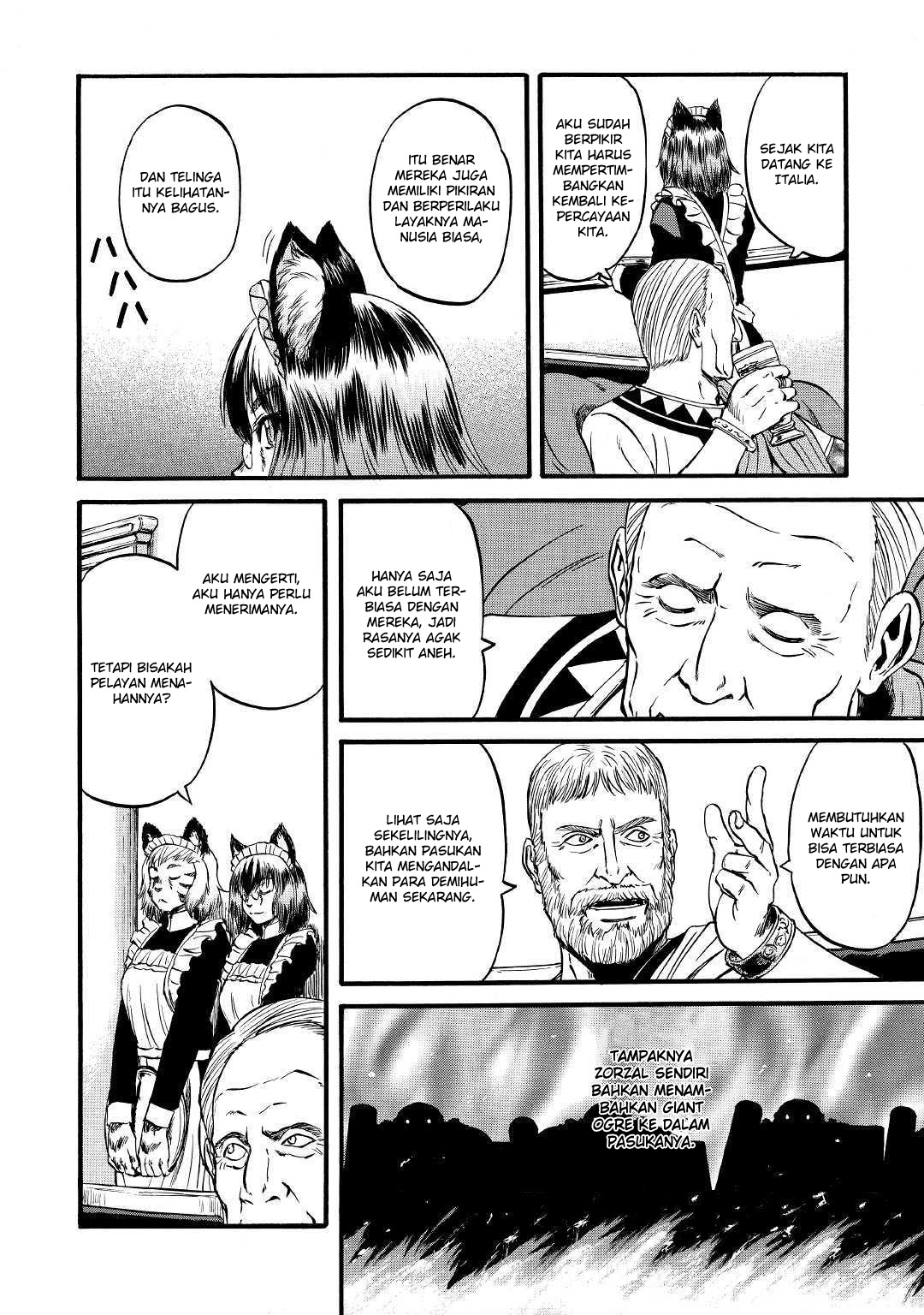 Gate – Jietai Kare no Chi nite, Kaku Tatakeri chapter 91