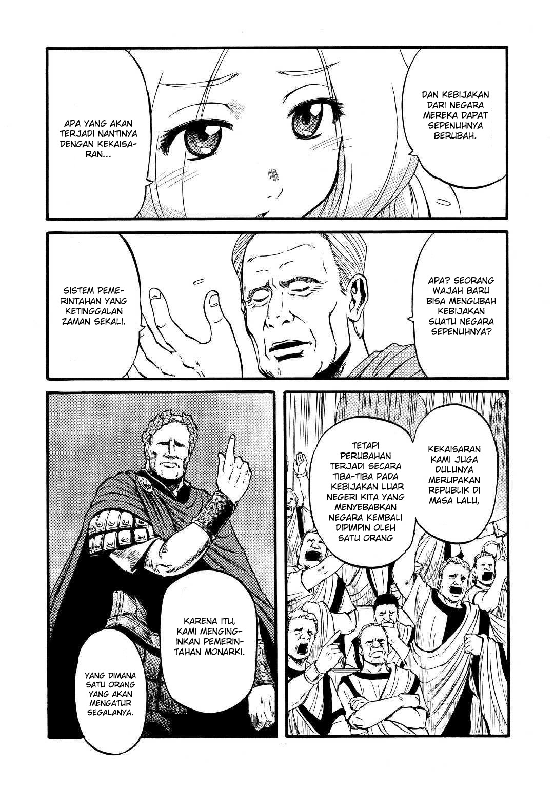 Gate – Jietai Kare no Chi nite, Kaku Tatakeri chapter 91