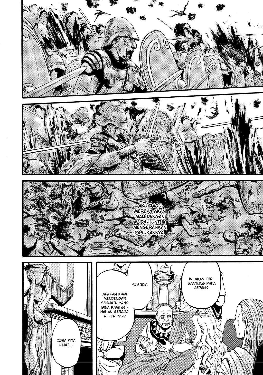 Gate – Jietai Kare no Chi nite, Kaku Tatakeri chapter 91