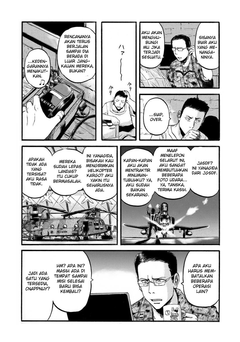 Gate – Jietai Kare no Chi nite, Kaku Tatakeri chapter 97