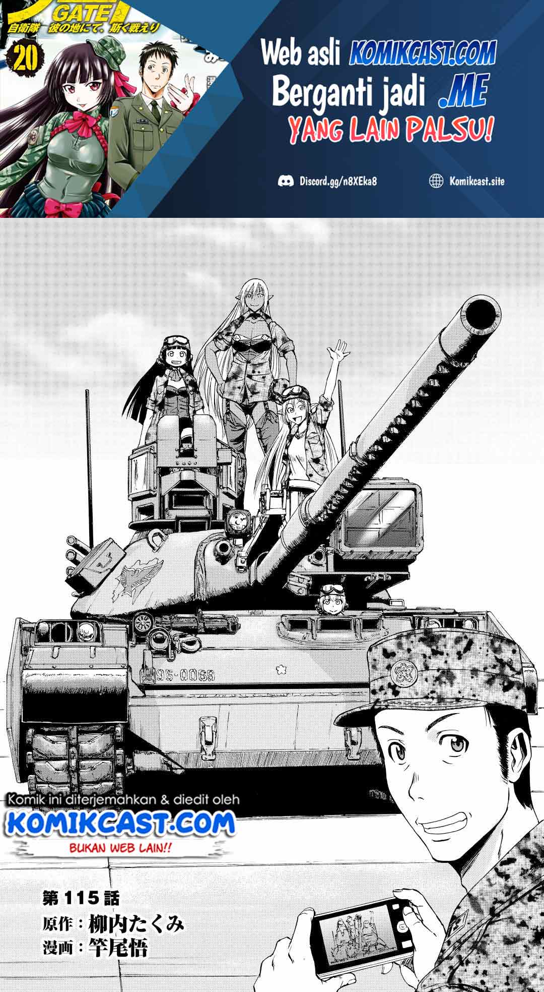 Gate – Jietai Kare no Chi nite, Kaku Tatakeri chapter 115