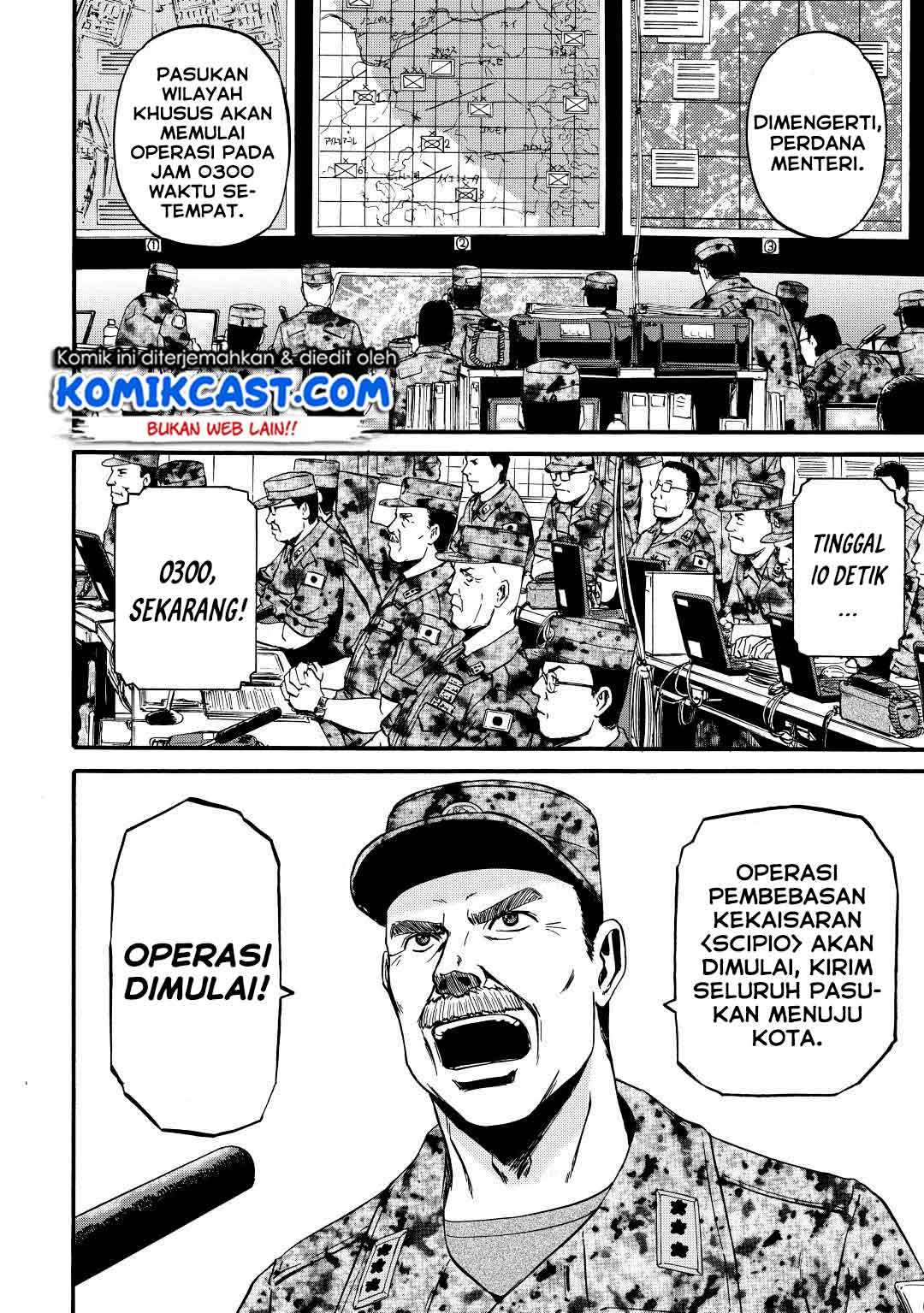 Gate – Jietai Kare no Chi nite, Kaku Tatakeri chapter 115