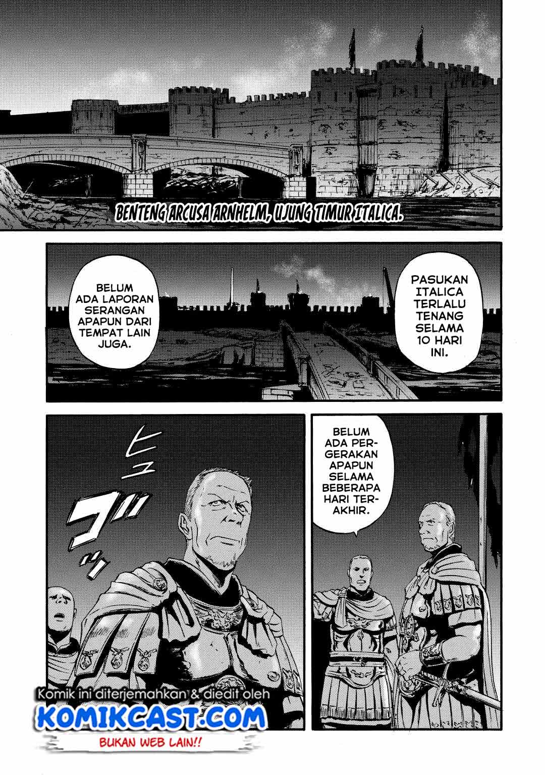 Gate – Jietai Kare no Chi nite, Kaku Tatakeri chapter 115