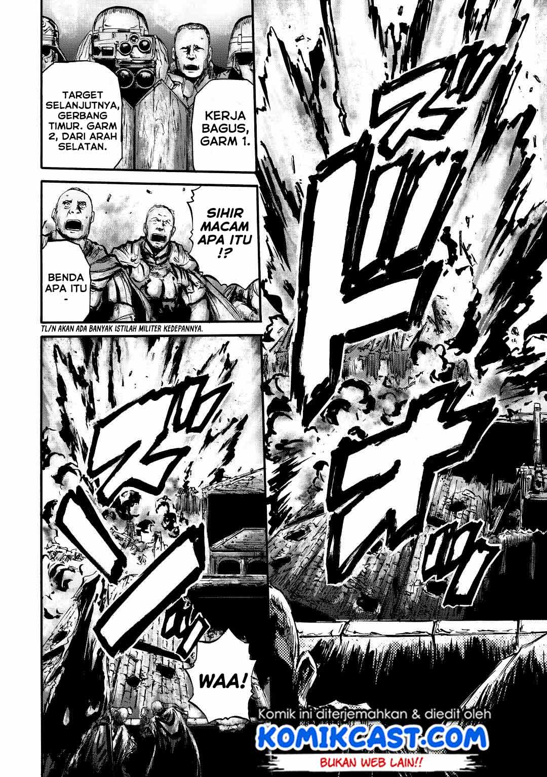 Gate – Jietai Kare no Chi nite, Kaku Tatakeri chapter 115