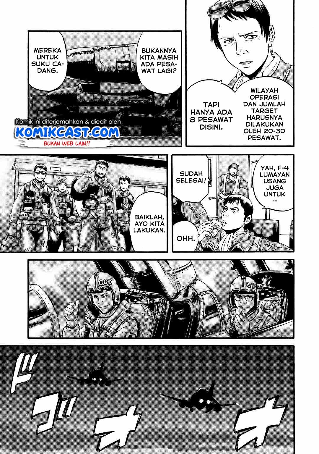 Gate – Jietai Kare no Chi nite, Kaku Tatakeri chapter 115