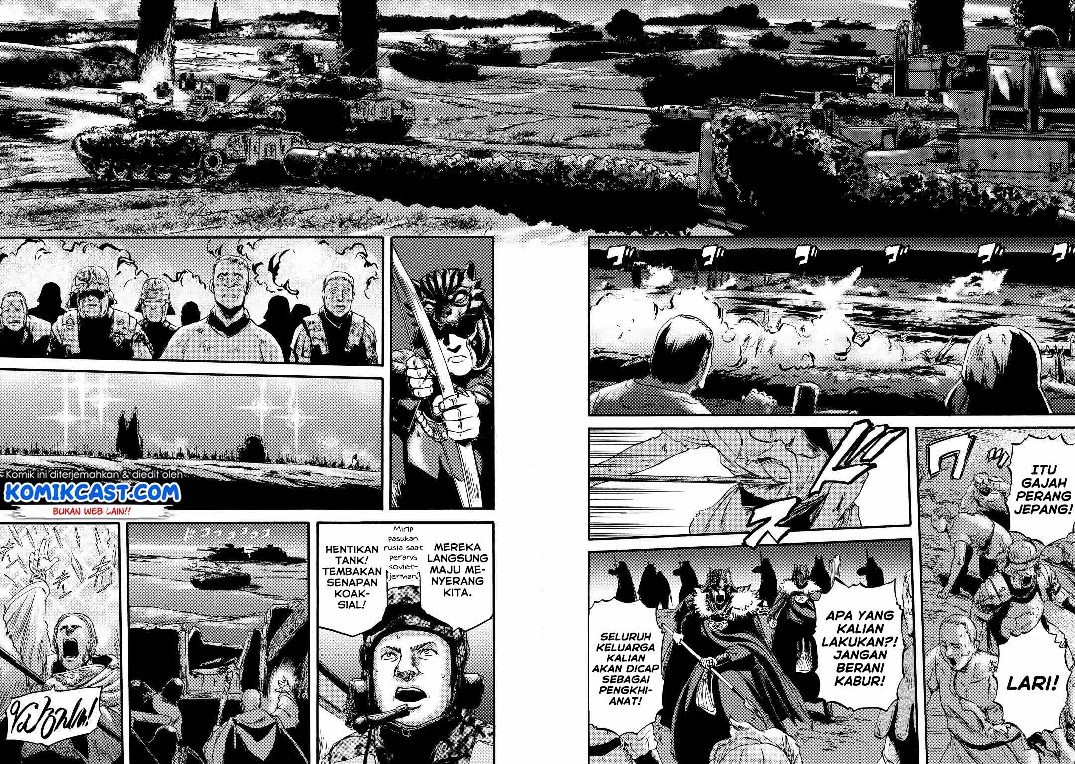 Gate – Jietai Kare no Chi nite, Kaku Tatakeri chapter 115