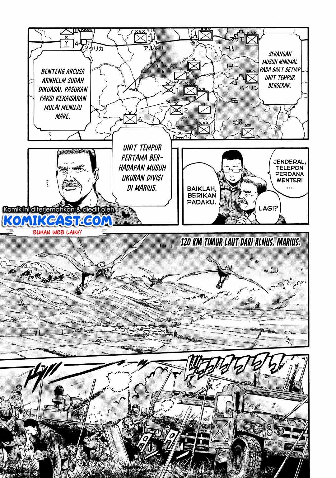 Gate – Jietai Kare no Chi nite, Kaku Tatakeri chapter 115