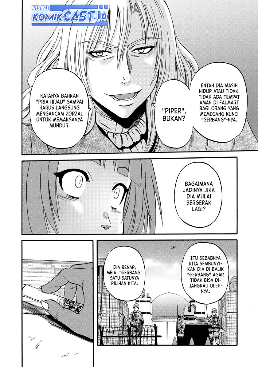 Gate – Jietai Kare no Chi nite, Kaku Tatakeri chapter 124