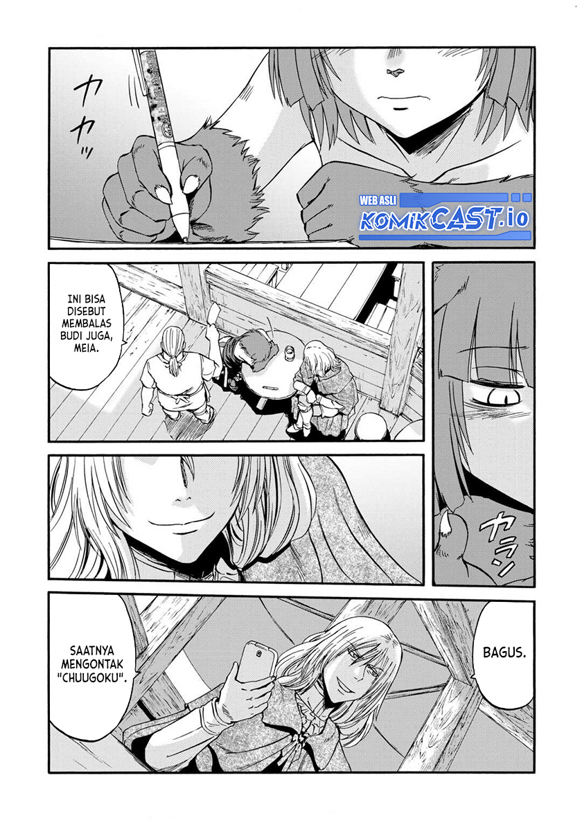 Gate – Jietai Kare no Chi nite, Kaku Tatakeri chapter 124
