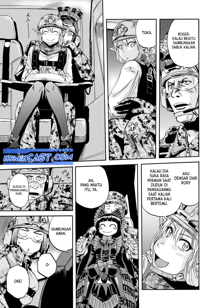 Gate Jietai Kare No Chi Nite Kaku Tatakeri — Chapter 136, halaman 15