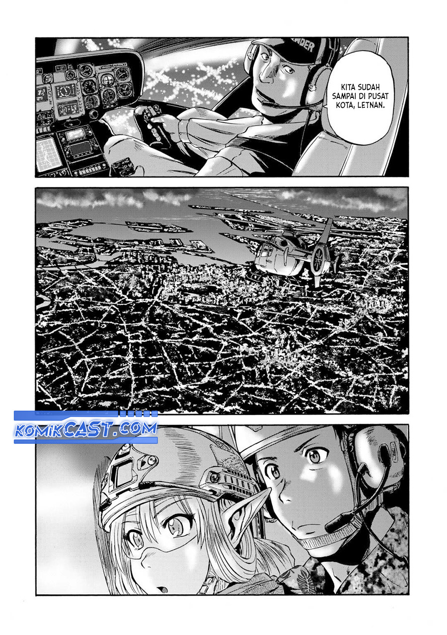 Gate Jietai Kare No Chi Nite Kaku Tatakeri — Chapter 136, halaman 17