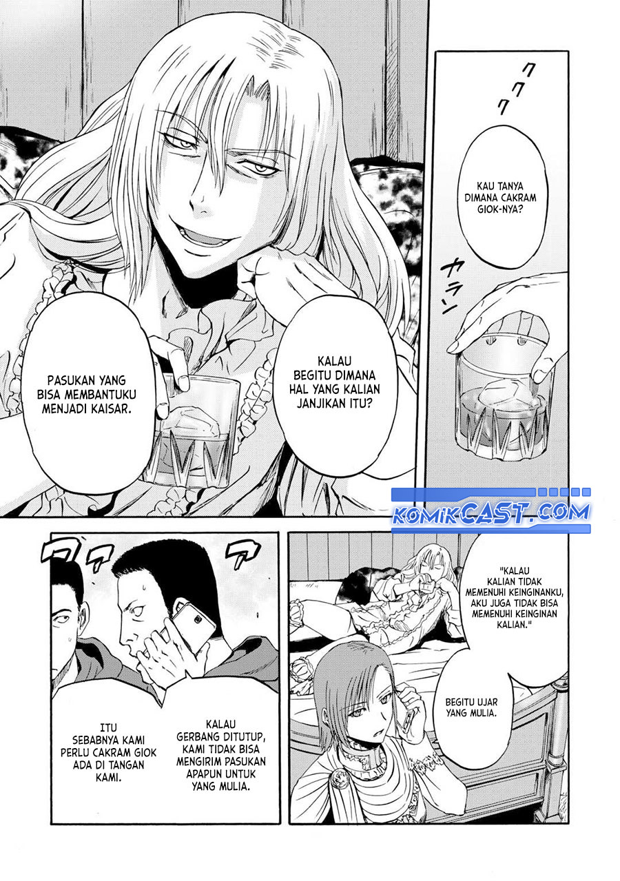 Gate Jietai Kare No Chi Nite Kaku Tatakeri — Chapter 136, halaman 23