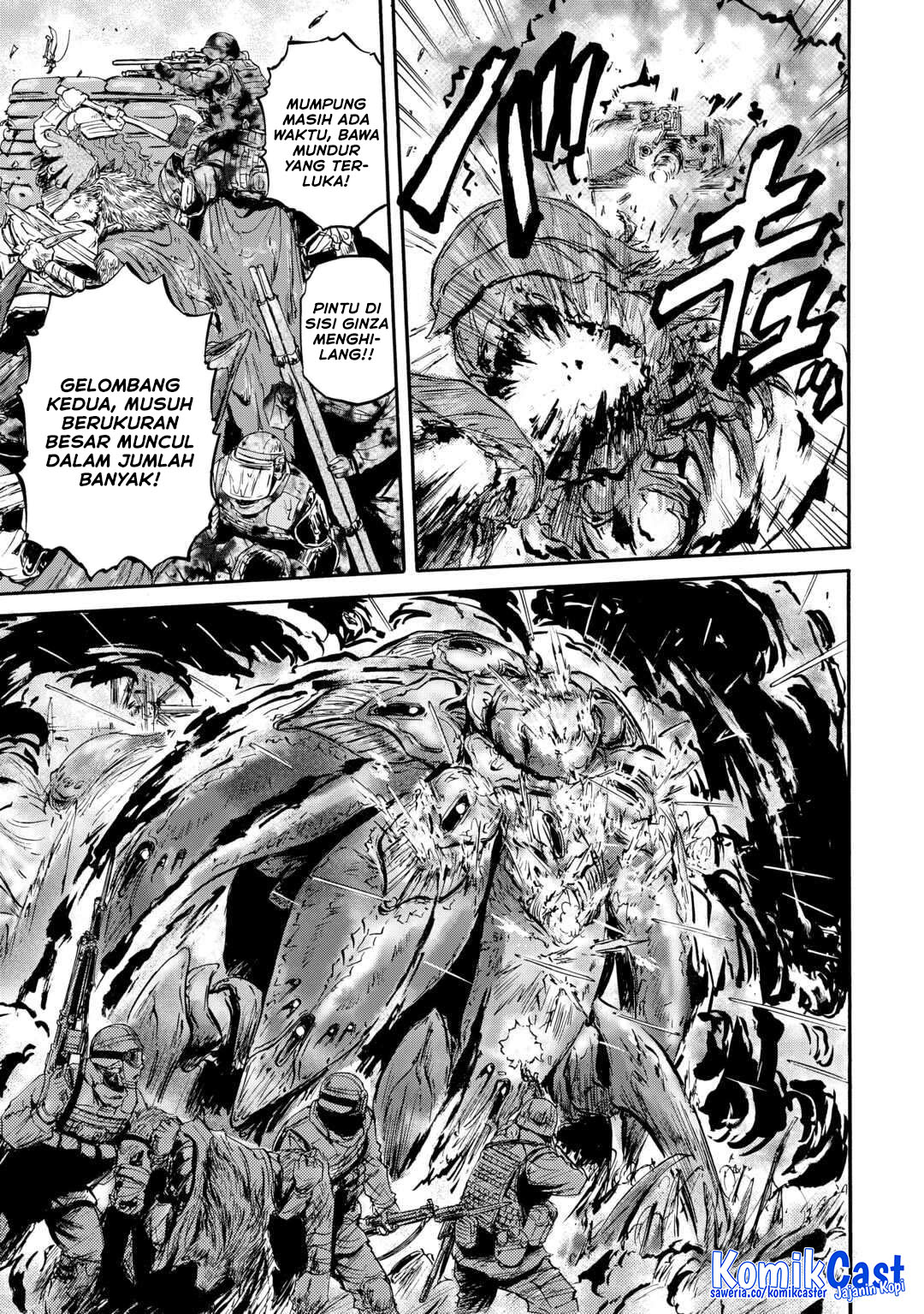Gate – Jietai Kare no Chi nite, Kaku Tatakeri chapter 143