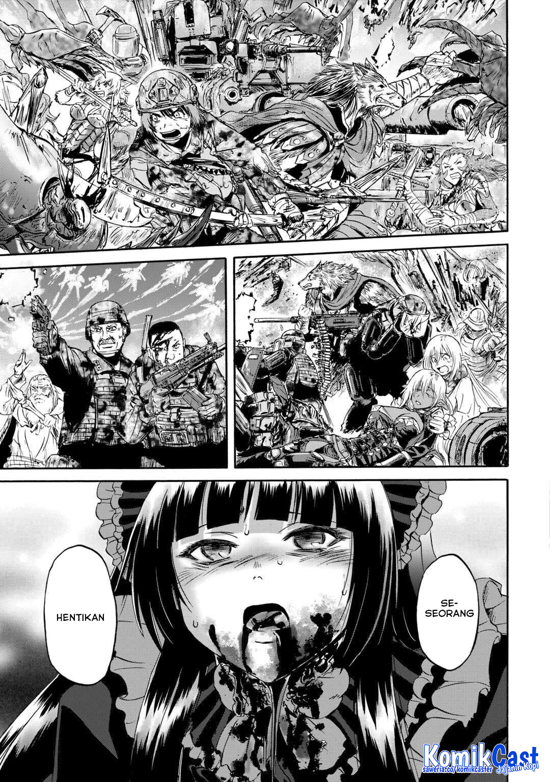 Gate – Jietai Kare no Chi nite, Kaku Tatakeri chapter 143