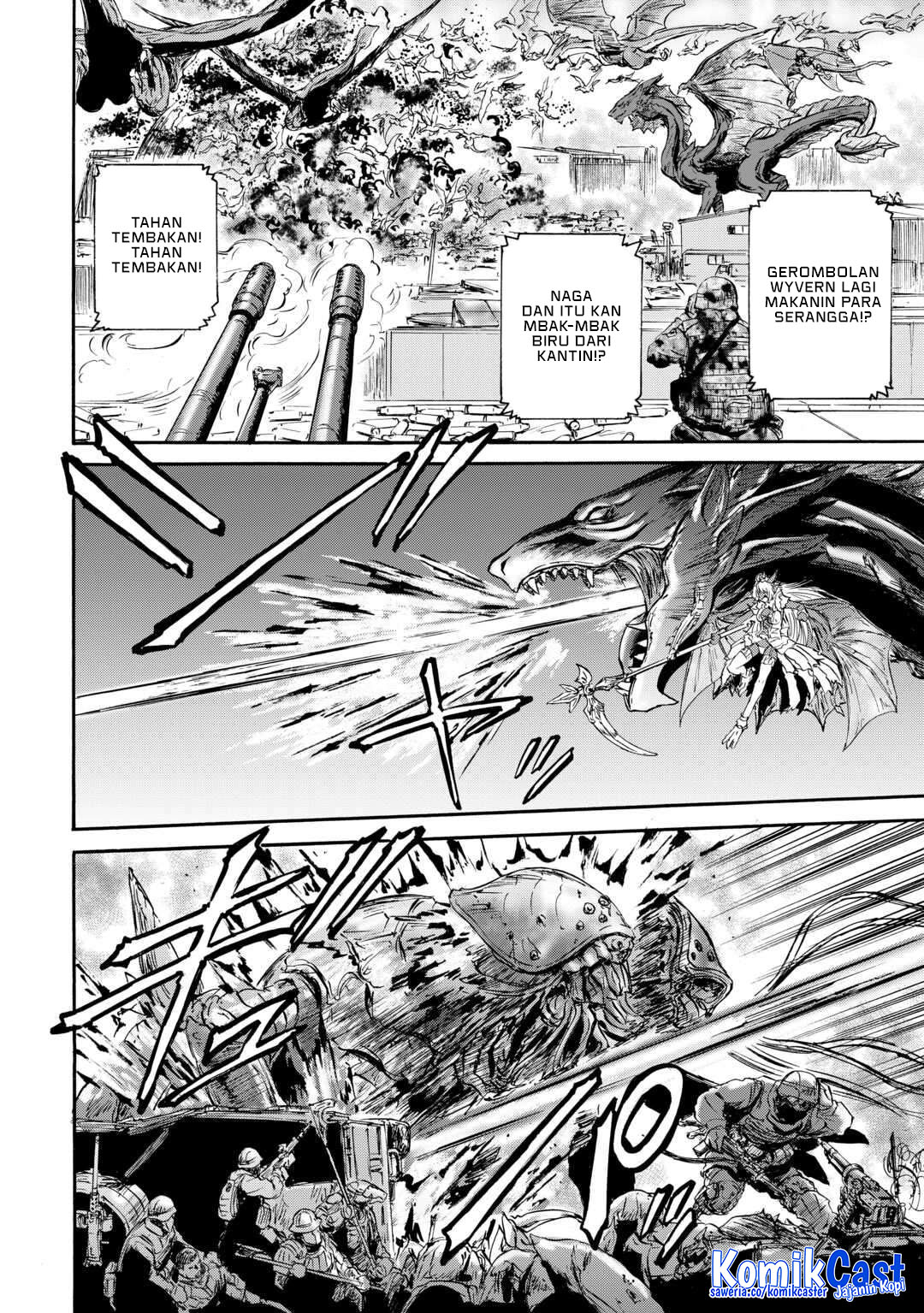 Gate – Jietai Kare no Chi nite, Kaku Tatakeri chapter 143