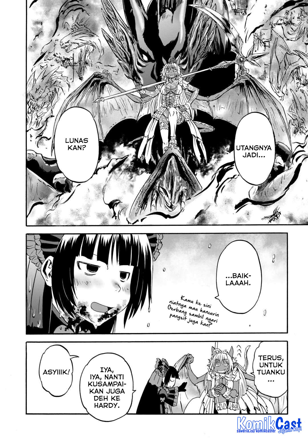 Gate – Jietai Kare no Chi nite, Kaku Tatakeri chapter 143