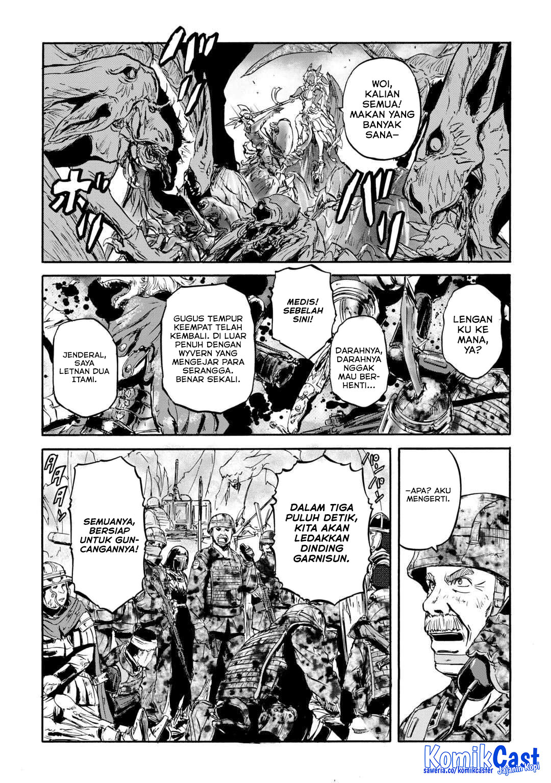 Gate – Jietai Kare no Chi nite, Kaku Tatakeri chapter 143