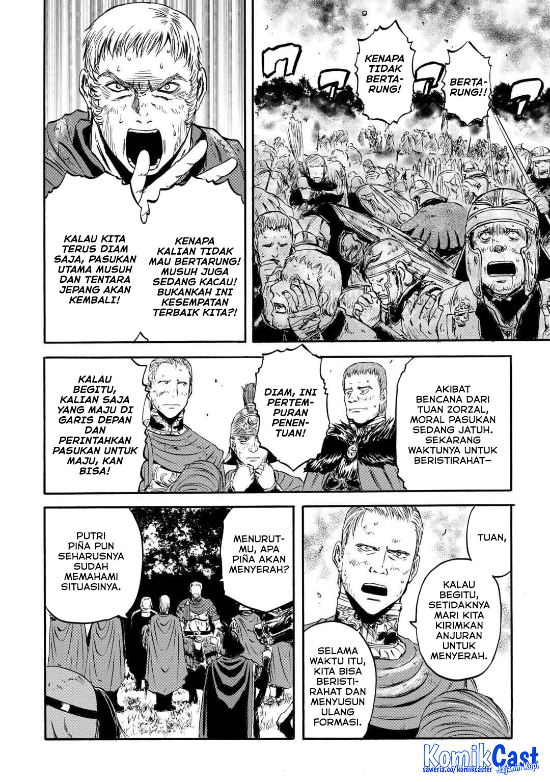 Gate – Jietai Kare no Chi nite, Kaku Tatakeri chapter 143
