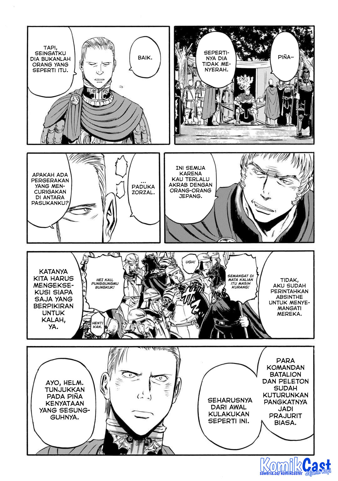 Gate – Jietai Kare no Chi nite, Kaku Tatakeri chapter 143