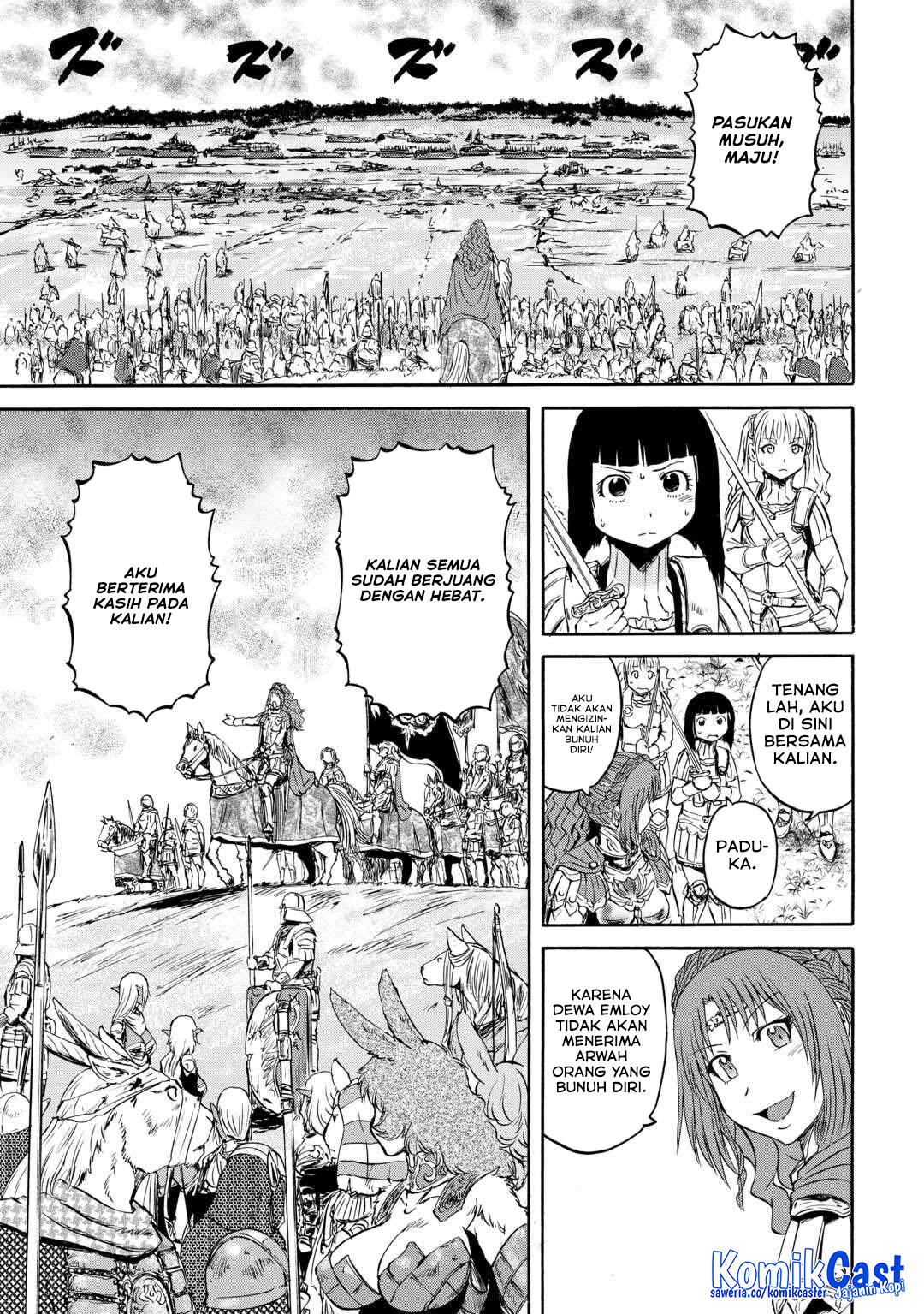 Gate – Jietai Kare no Chi nite, Kaku Tatakeri chapter 143