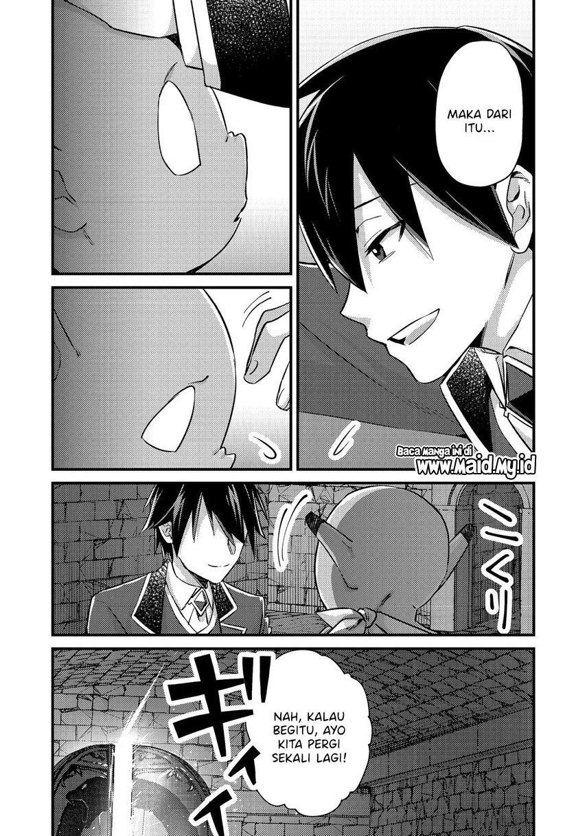Geist Revenant: Kusozako Mob na Ore wa, Aibou no Seirei o Bishoujo ni Shinka Sasete Saikyou ni! Chapter 04 Bahasa Indonesia