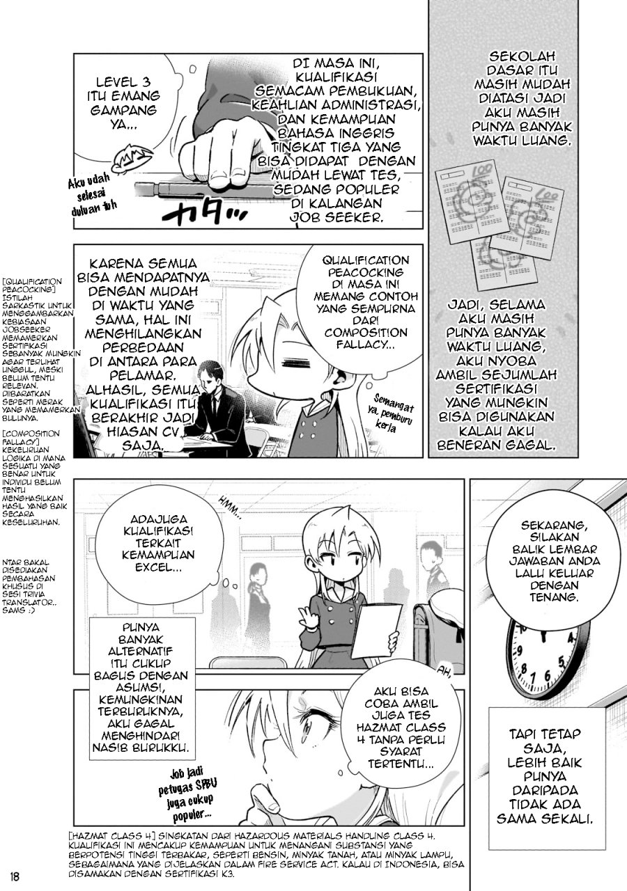 Gendai Shakai de Otome Game no Akuyaku Reijou wo suru no wa Chotto Taihen Chapter 13 Bahasa Indonesia