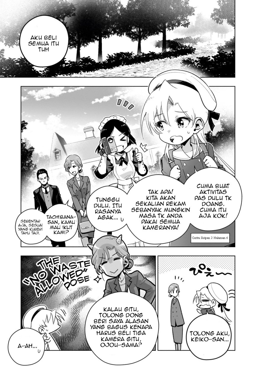 Gendai Shakai de Otome Game no Akuyaku Reijou wo suru no wa Chotto Taihen Chapter 14.5 Bahasa Indonesia