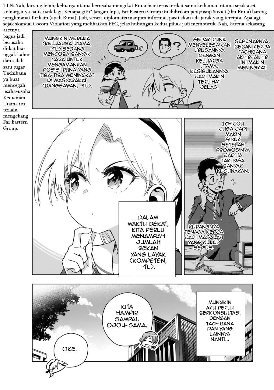 Gendai Shakai de Otome Game no Akuyaku Reijou wo suru no wa Chotto Taihen Chapter 14.5 Bahasa Indonesia
