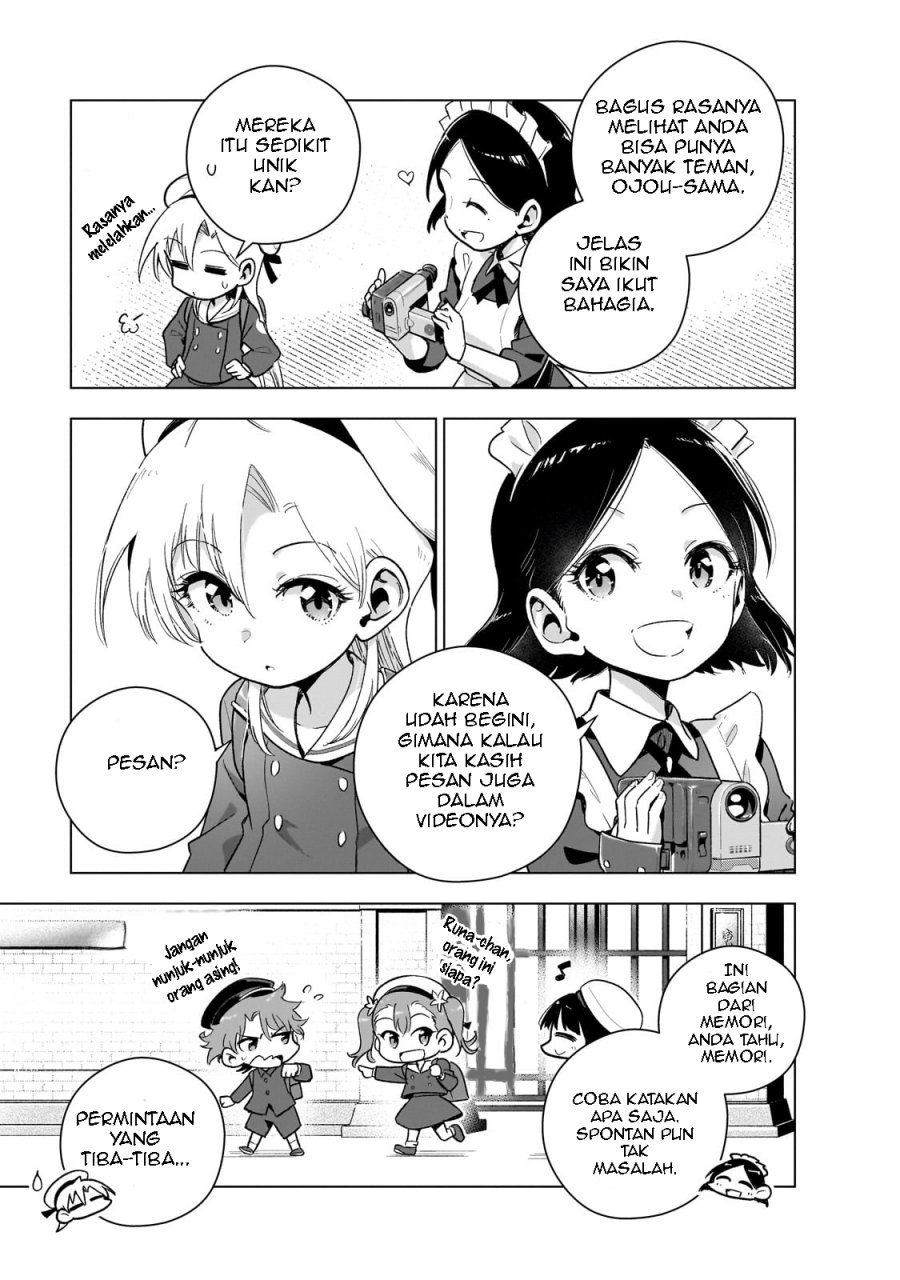 Gendai Shakai de Otome Game no Akuyaku Reijou wo suru no wa Chotto Taihen Chapter 14.5 Bahasa Indonesia