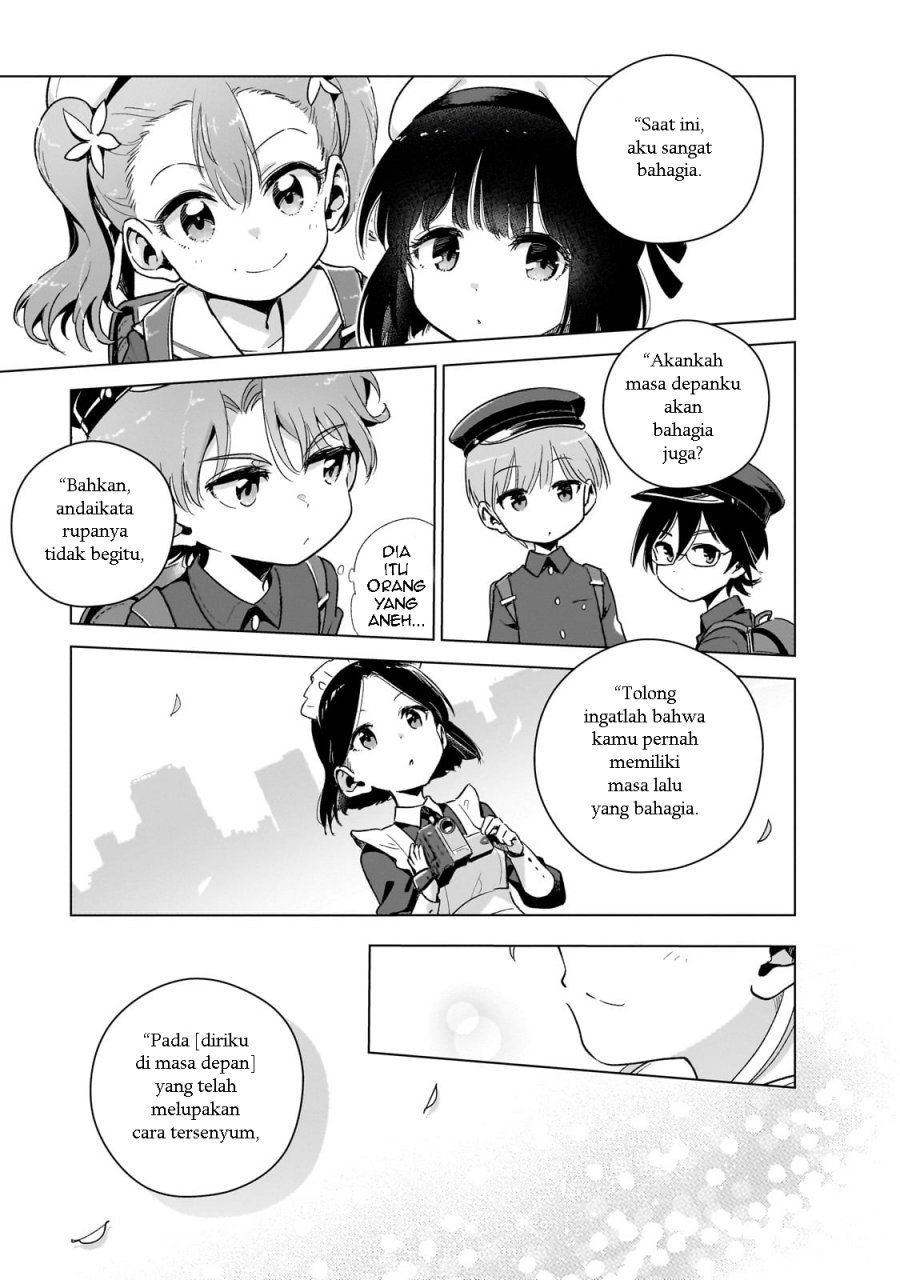 Gendai Shakai de Otome Game no Akuyaku Reijou wo suru no wa Chotto Taihen Chapter 14.5 Bahasa Indonesia