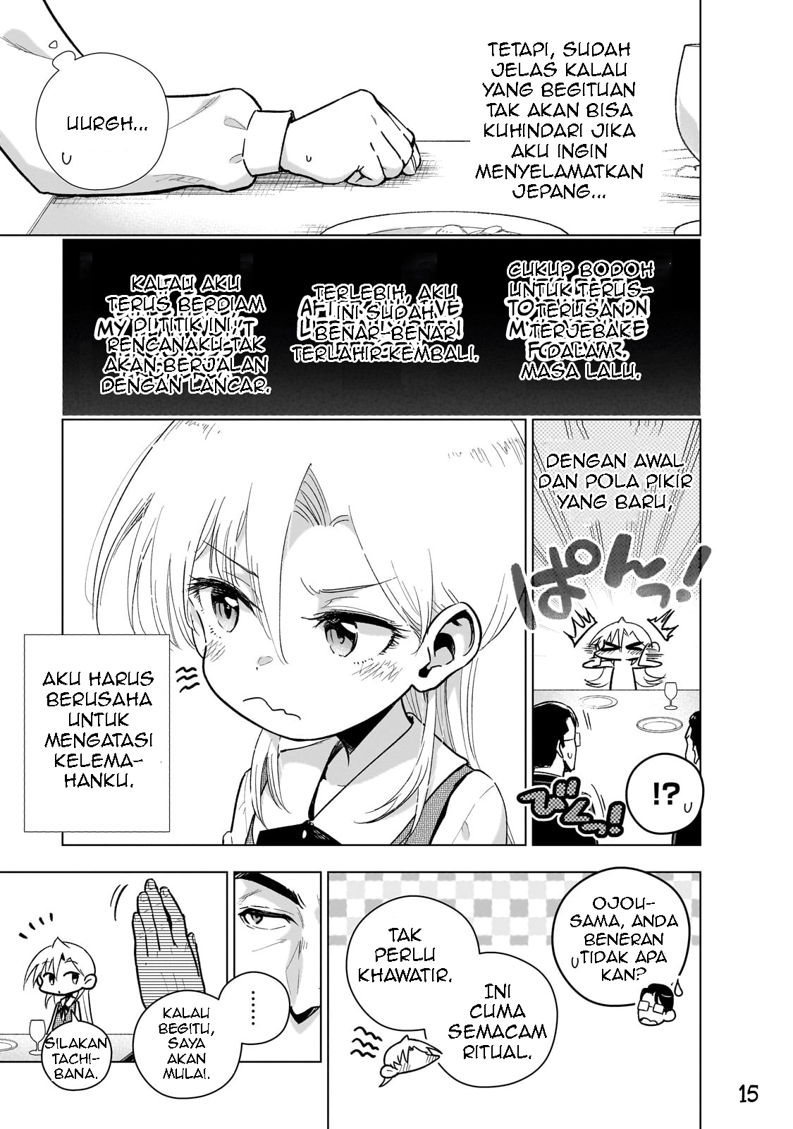 Gendai Shakai de Otome Game no Akuyaku Reijou wo suru no wa Chotto Taihen Chapter 16 Bahasa Indonesia