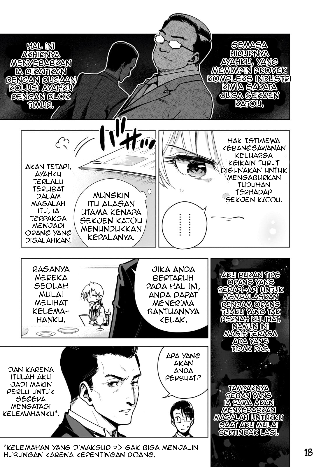 Gendai Shakai de Otome Game no Akuyaku Reijou wo suru no wa Chotto Taihen Chapter 16 Bahasa Indonesia