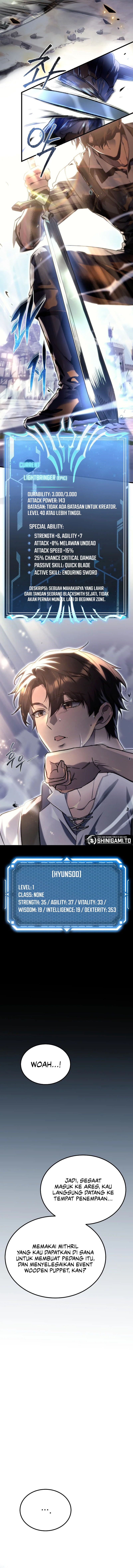 Genius Blacksmith’s Game Chapter 03 Bahasa Indonesia