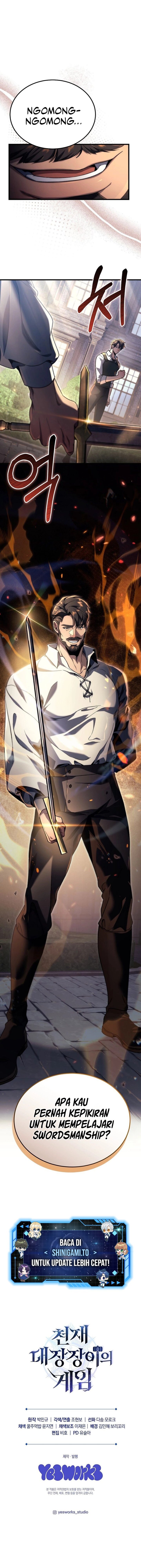 Genius Blacksmith’s Game chapter 6