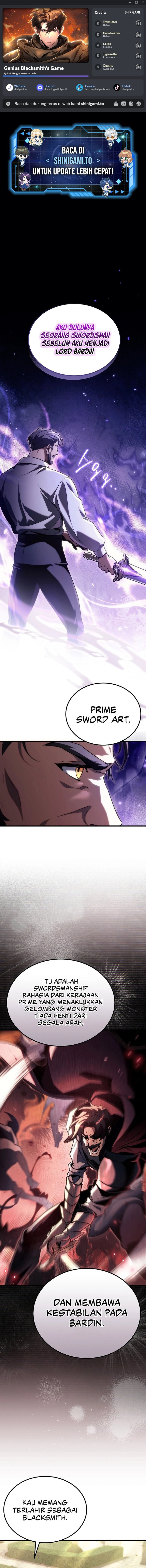 Genius Blacksmith’s Game chapter 7