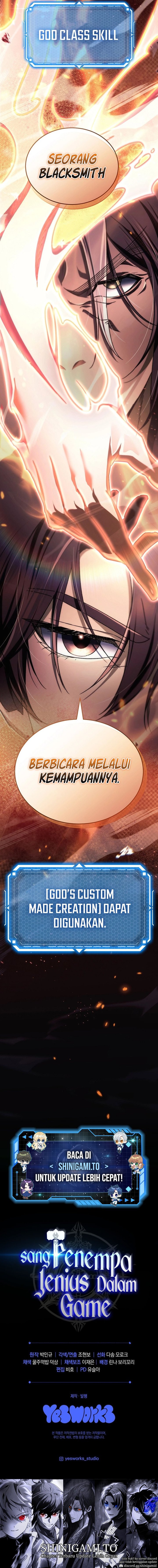 Genius Blacksmith’s Game chapter 10