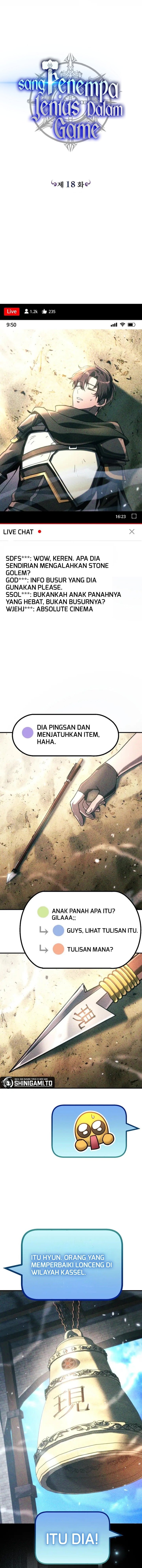 Genius Blacksmith’s Game chapter 18