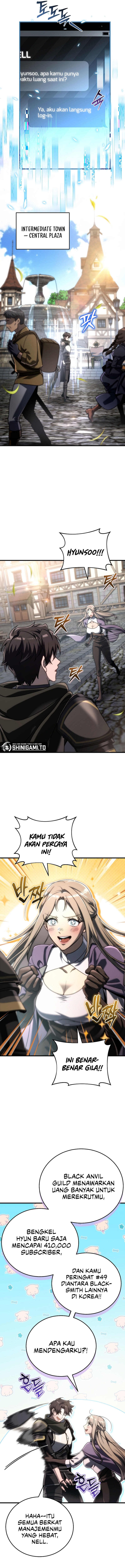 Genius Blacksmith’s Game Chapter 33 Bahasa Indonesia