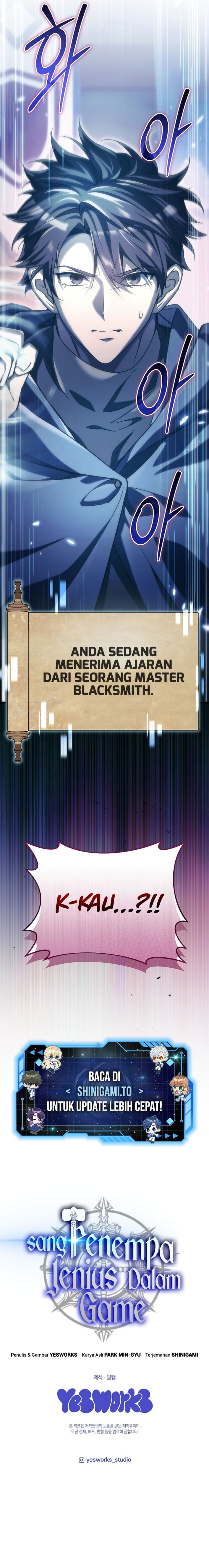 Genius Blacksmith’s Game chapter 34