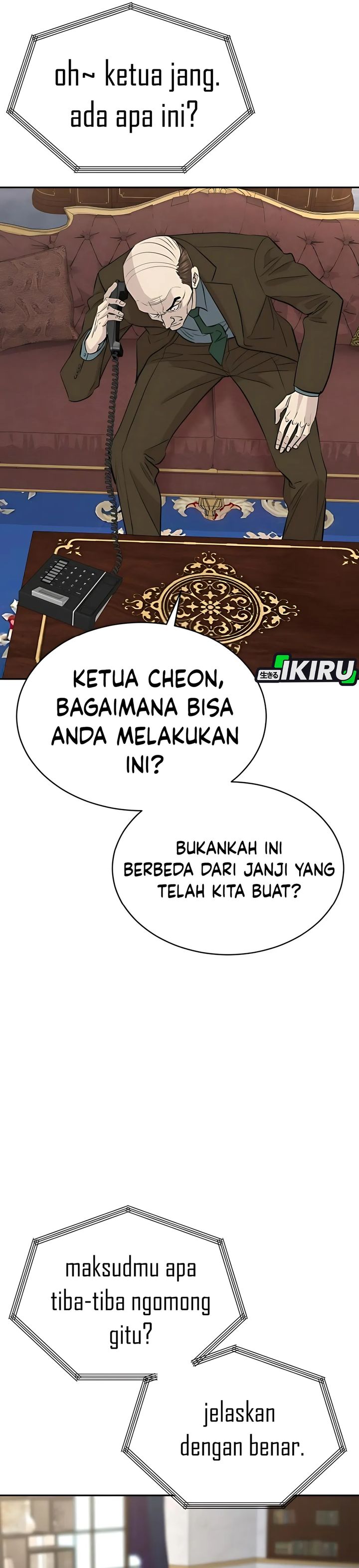 Genius Grandson of the Loan Shark King Chapter 65 Bahasa Indonesia