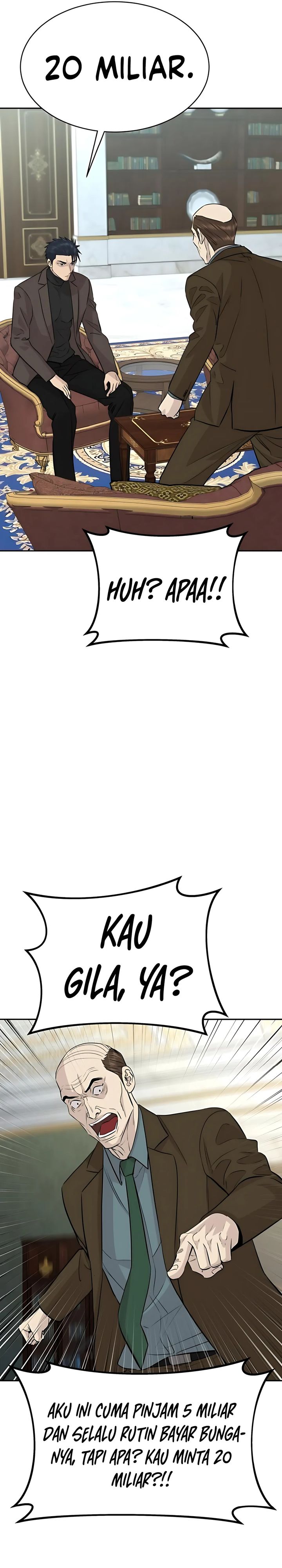 Genius Grandson of the Loan Shark King Chapter 65 Bahasa Indonesia