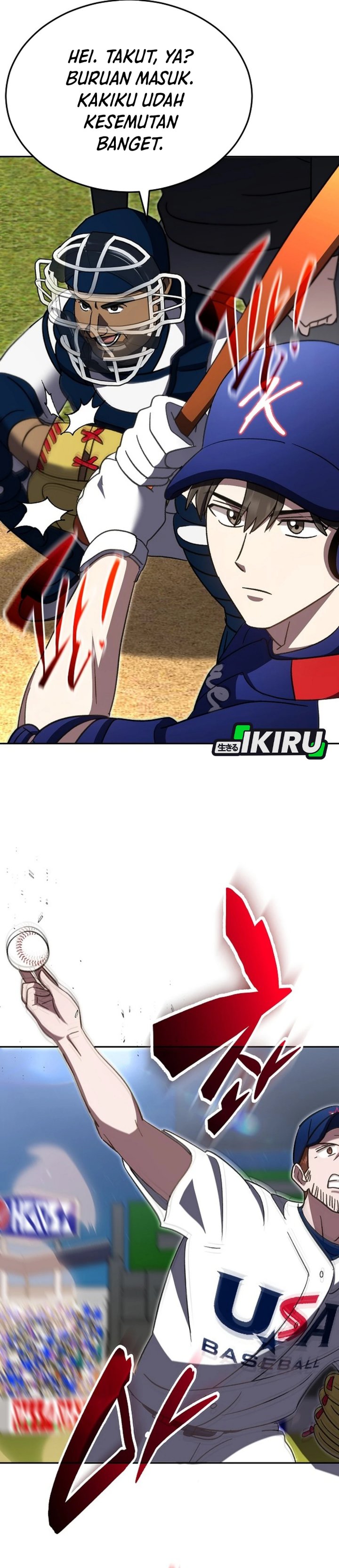 Genius Hitter Hits Fastball chapter 96