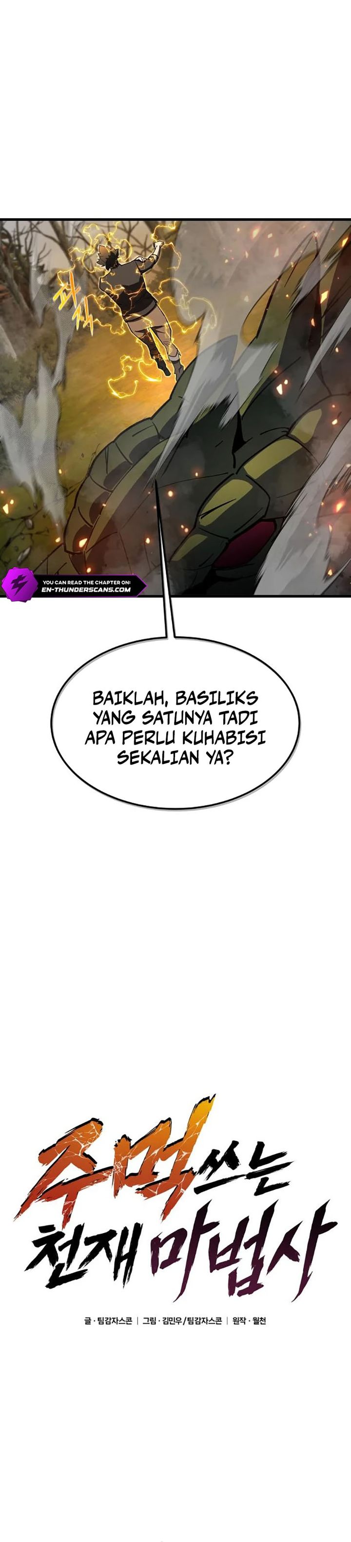 Genius Mage Who Uses Fists Chapter 15 Bahasa Indonesia